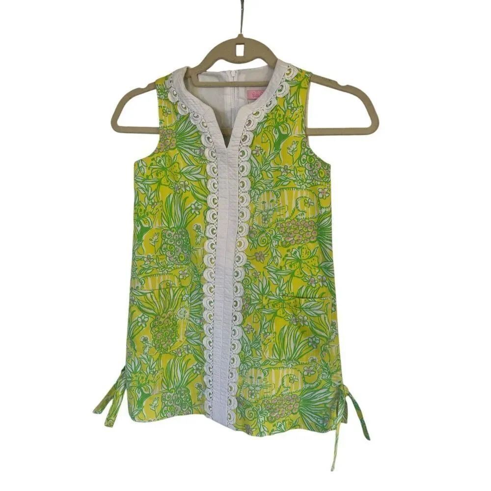 Lilly Pulitzer Little Lilly classic shift Sweet Tarty dress sz 7